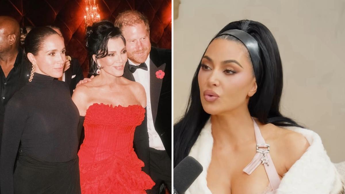 Kim Kardashian reveals why Harry and Meghan photos disappeared after Kris Jenner’s birthday bash