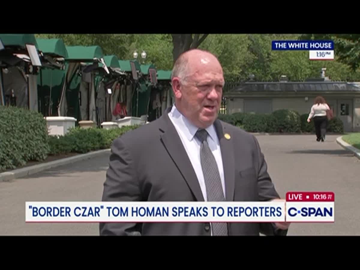 Reporter Asks Border Czar About ICE But He Can't Answer The Question