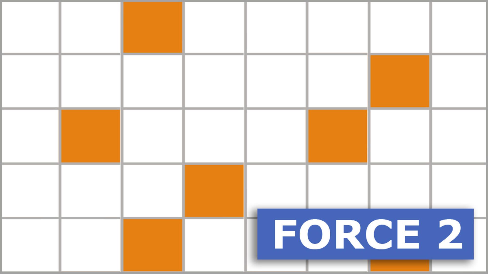 Mots Croisés gratuits - Force 2 - 10 août 2026 Grille n°1504