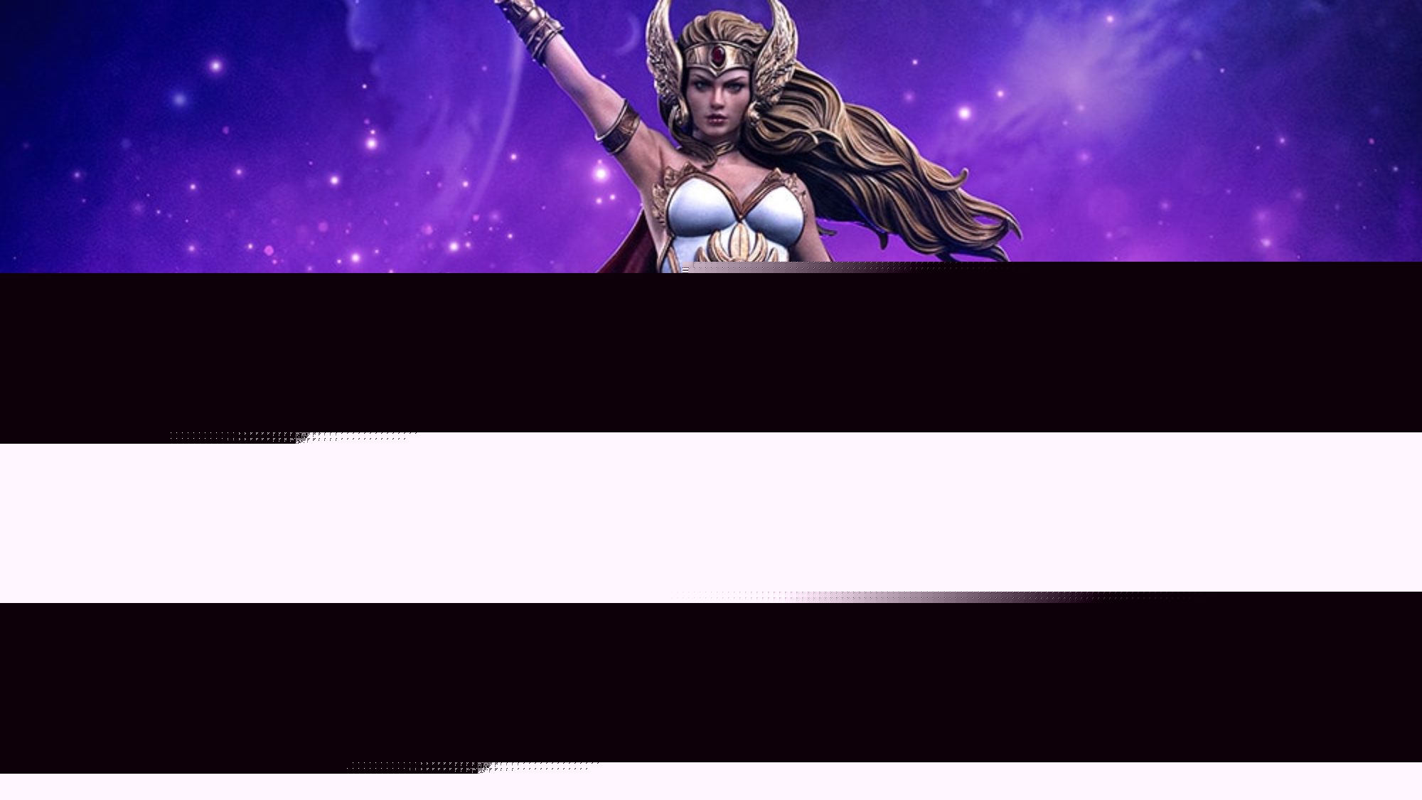 She-Ra is Unleashed with Iron Studios Masters of the Universe Statue