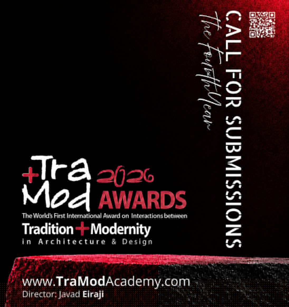 TraMod AWARDS 2026 | The Fourth Year | The World's First International Award on Interactions between Tradition & Modernity in Architecture & Design