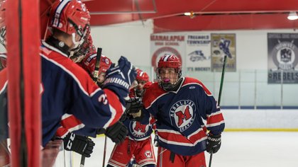Lena’s four points leads Manalapan  in victory over Cranford - Boys ice hockey recap