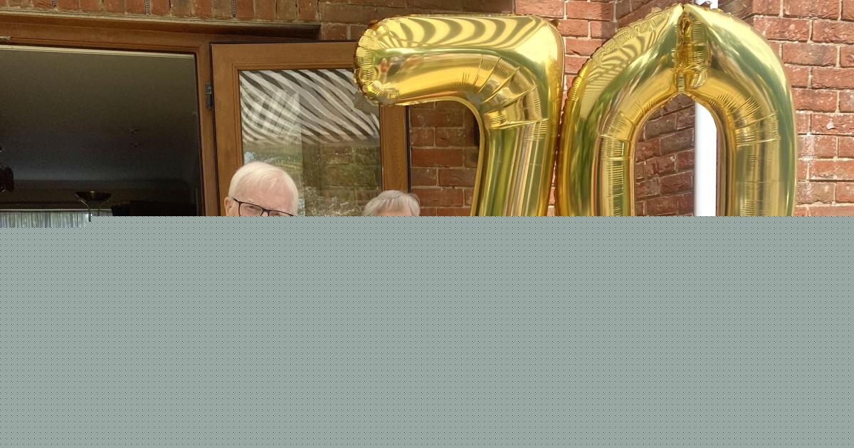 Couple who met at dance class mark 70 years of marriage