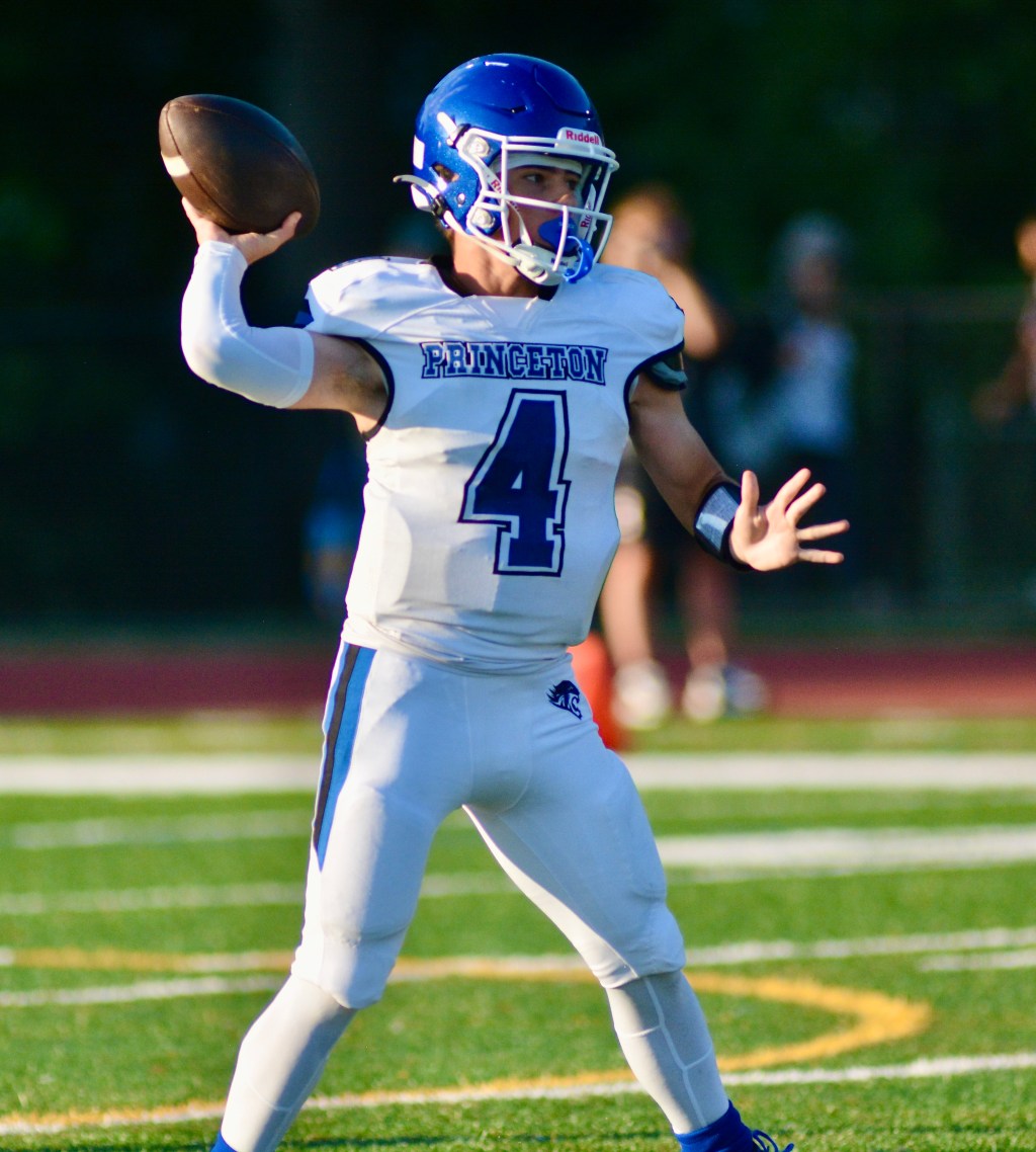 Princeton High football goes to its bag of tricks to complete rally against Holy Cross