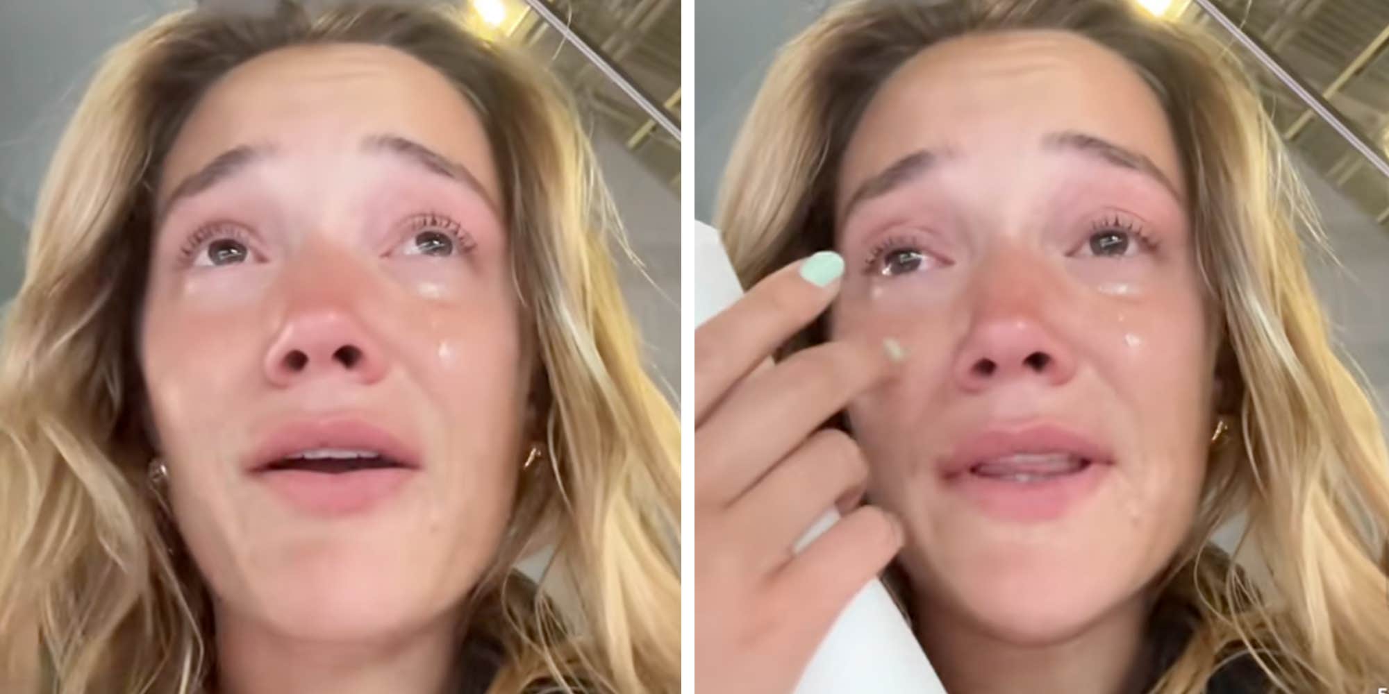 NFL star Joe Burrow’s rumored girlfriend Olivia Ponton broke down sobbing after getting lost in Paris airport—video goes viral again