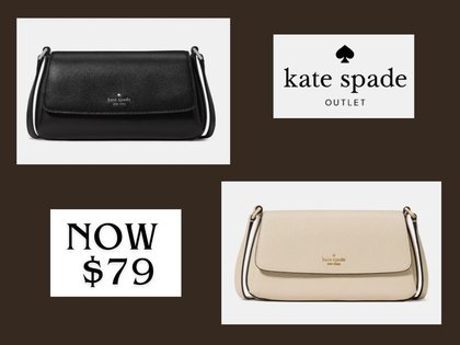 This Kate Spade Outlet crossbody drops to just $79 in rare sale
