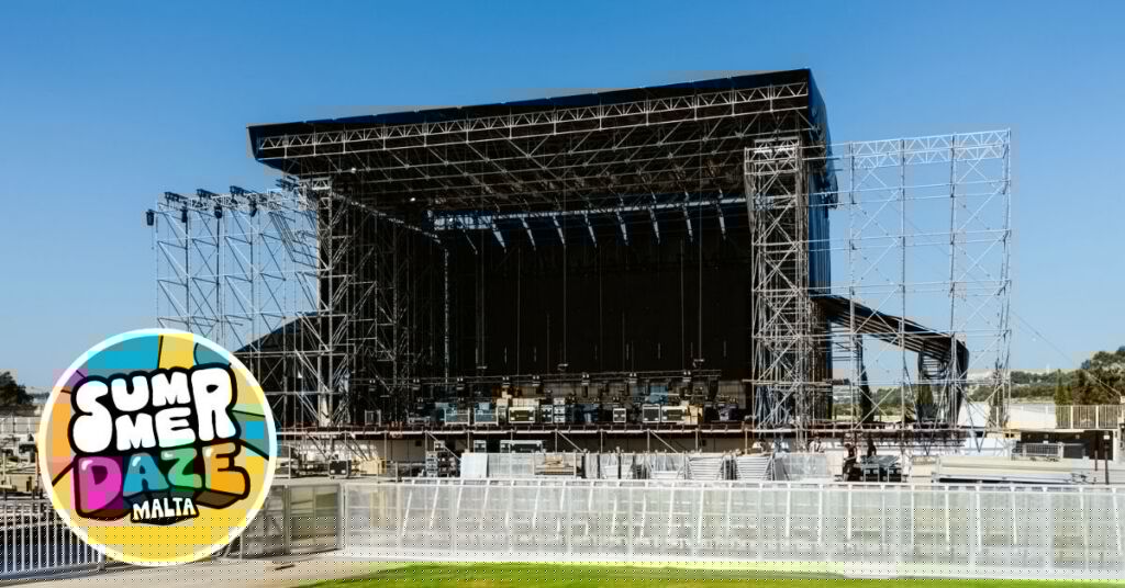 Final Touches Underway Ahead Of SummerDaze Malta’s Biggest Edition Yet