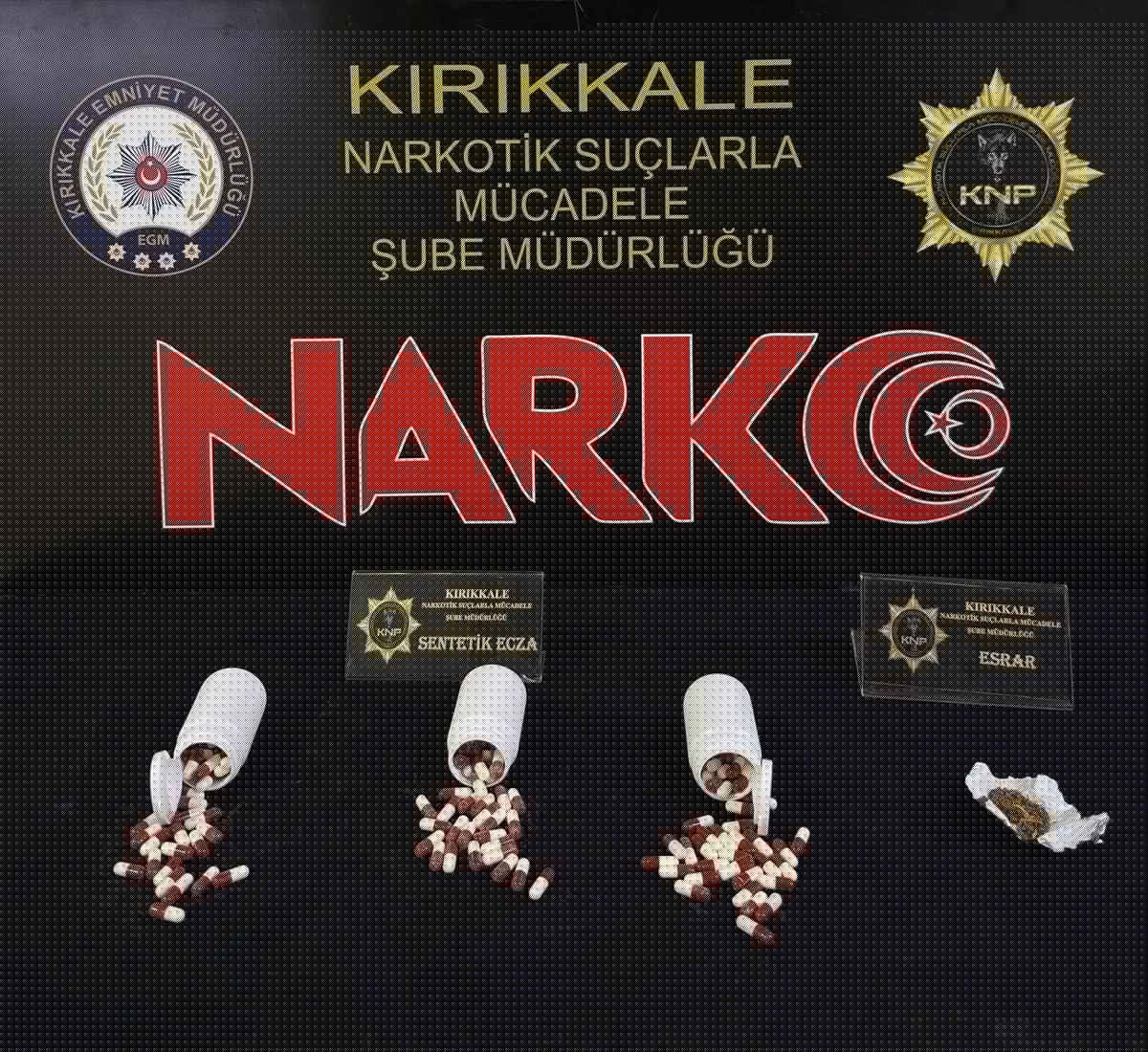 Kırıkkale'de uyuşturucu operasyonu: 1 tutuklama