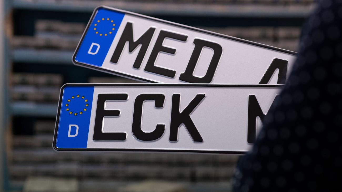 Auto-Kennzeichen: Tausende nutzen Heimatkennzeichen ECK und MED