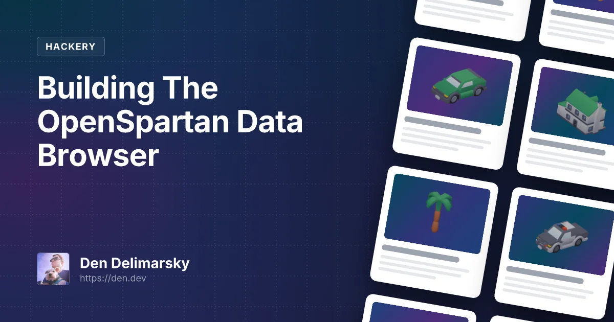 Building The OpenSpartan Data Browser