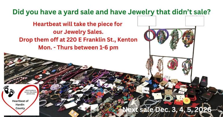 Heartbeat of Hardin County Accepting Jewelry Donations