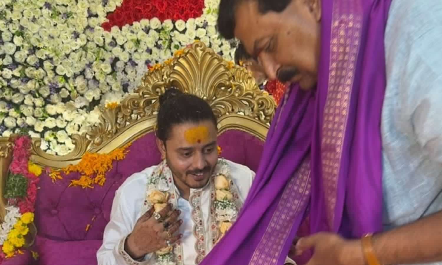 BJP Leader Ponguleti Participates in Guru Purnima Celebrations, Seeks Blessings for Nation’s Well-being