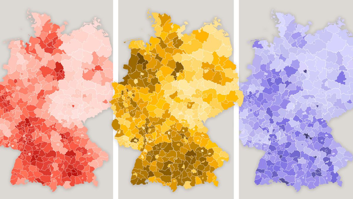 35 Jahre Deutsche Einheit: Wo Deutschland weiterhin geteilt ist