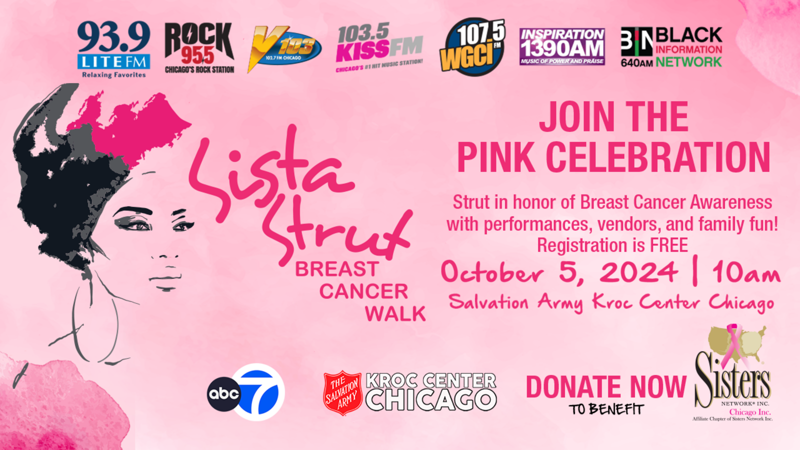 iHeartMedia Chicago announces 8th annual 'Sista Strut Pink Celebration'