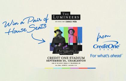 Win Chuck’s House Seats at The Lumineers – 9/26