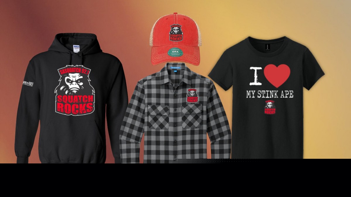 Get Your Official Sasquatch 92.1 Gear Now