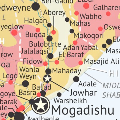 June 2025 Somalia Control Map & Timeline: Al Shabaab Resurgence, ISIS Retreat, Jubaland Defiant (Subscription)