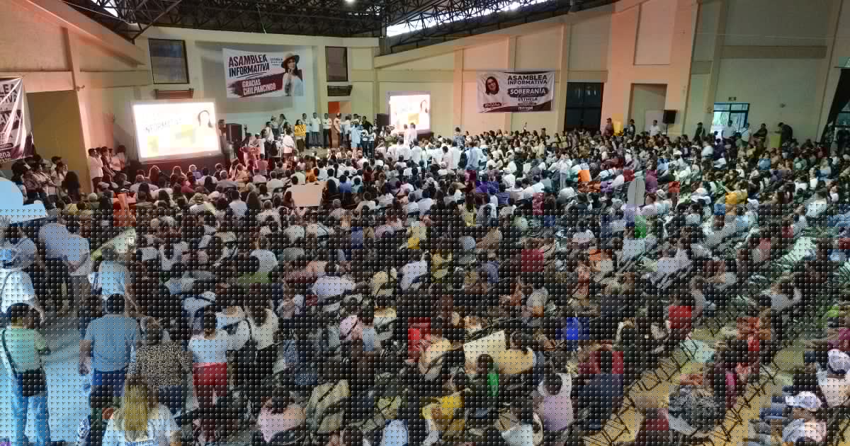 ‘¡Chilpancingo está contigo!’: Más de 2 mil 500 personas respaldan a Esthela Damián en asamblea