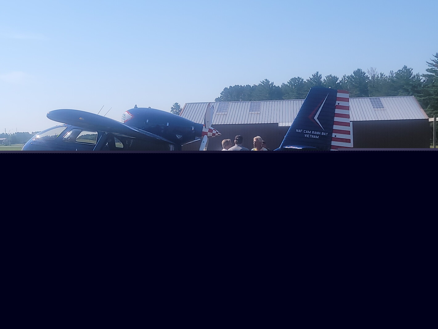 Seabee plane makes appearance at Backus fly-in breakfast