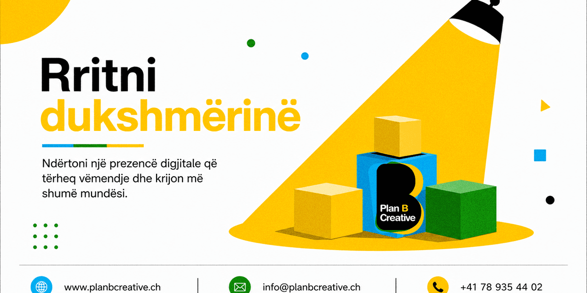 Plan B Creative rrit ndikimin e biznesit tuaj online