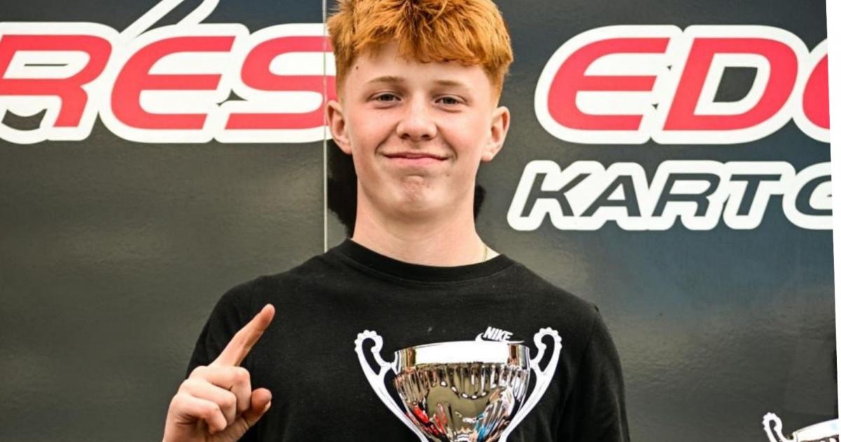 Poole boy, 14, prepares for  Britain’s top junior karting championships