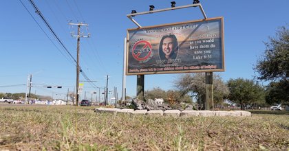 Father replaces memorial sign for Flour Bluff teen lost to suicide, continues push for anti-bullying awareness