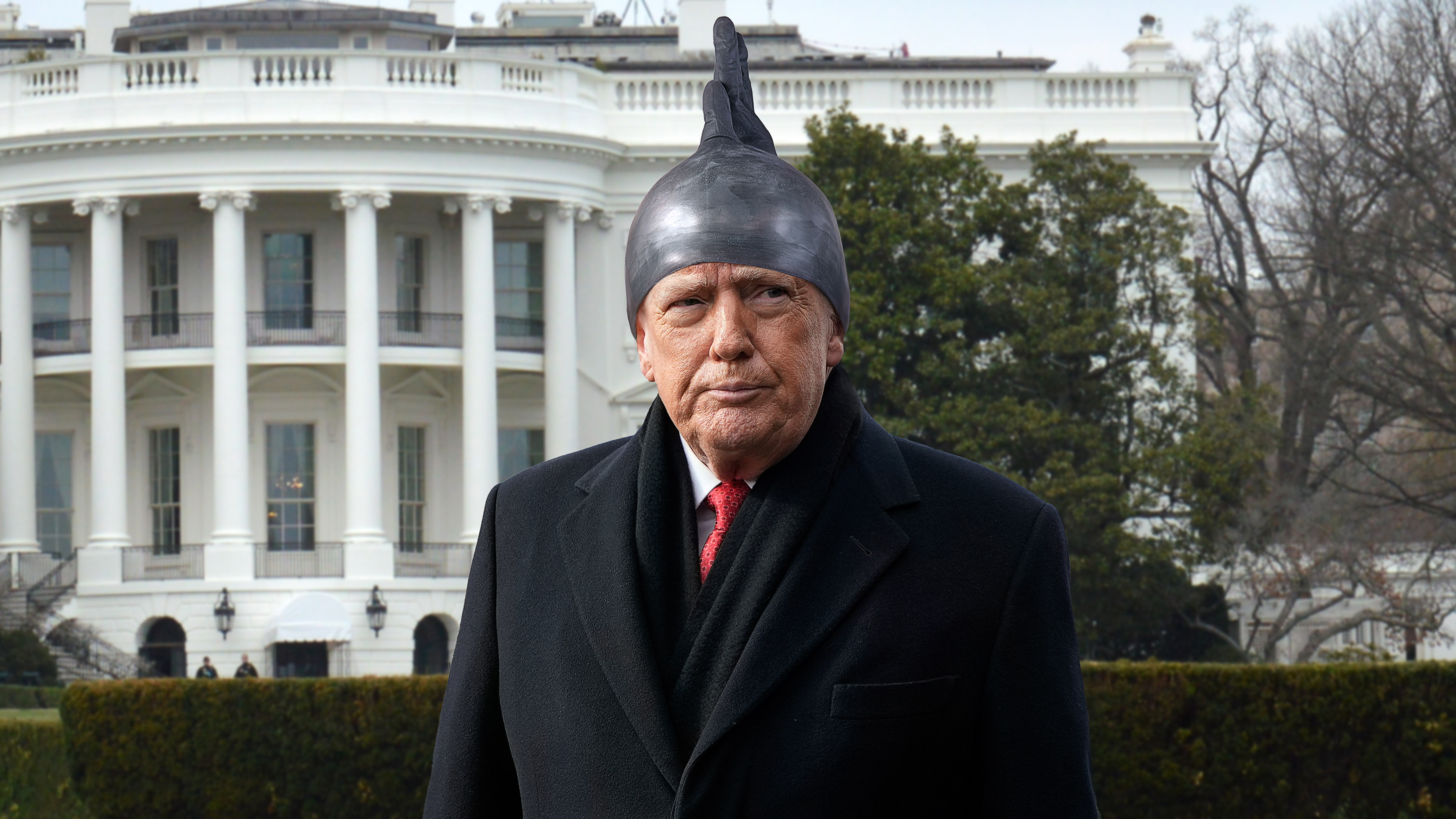 Health Speculations Swirl After Trump Spotted Wearing Glove Over Head