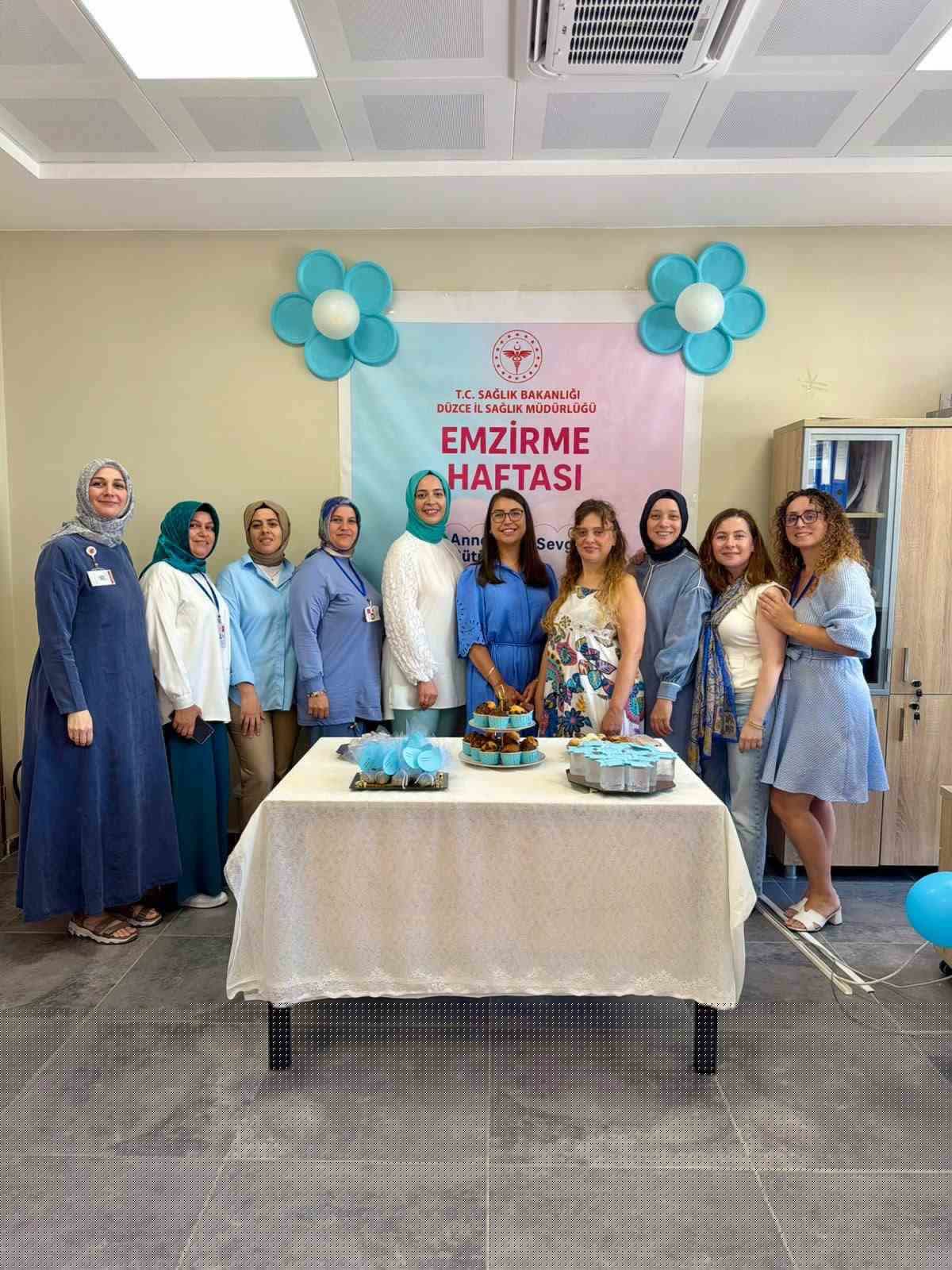 Akçakoca'da Dünya Emzirme Haftası Farkındalık Etkinliği