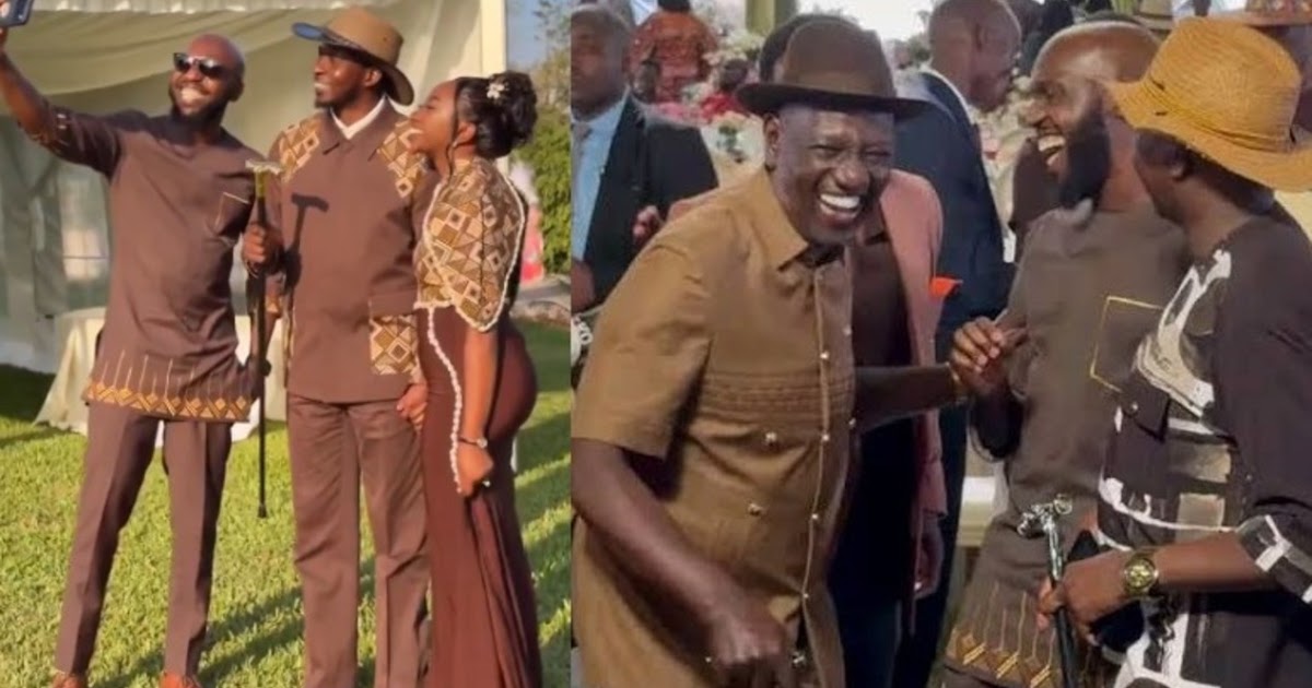 Defiant LARRY MADOWO dares Kenyans to cancel him for attending CHARLENE RUTO’s traditional wedding