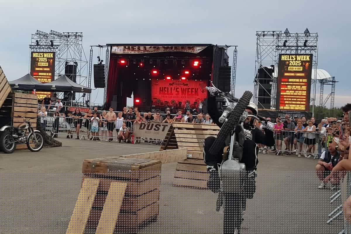 Motos rutilantes, concerts et animations en casdade à Fréjus ... Show devant avec la Hell’s Week à partir de jeudi