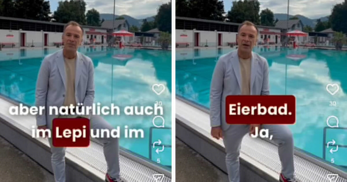 Peinliche KI-Panne - Bürgermeister wirbt auf Social Media für „Eierbad“