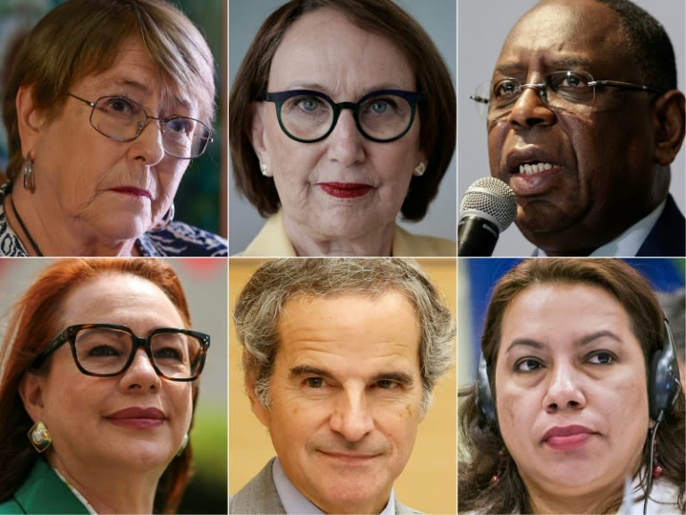 Six candidates to lead UN take stage for televised debate