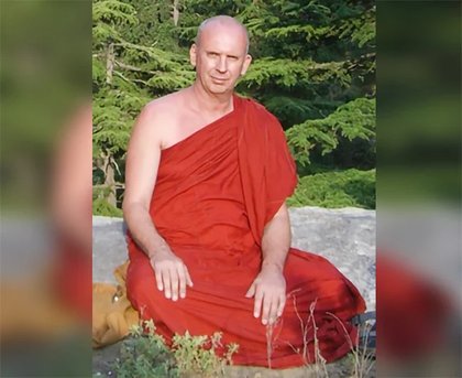 Australian Monk Bhante Dhammika in Sri Lanka