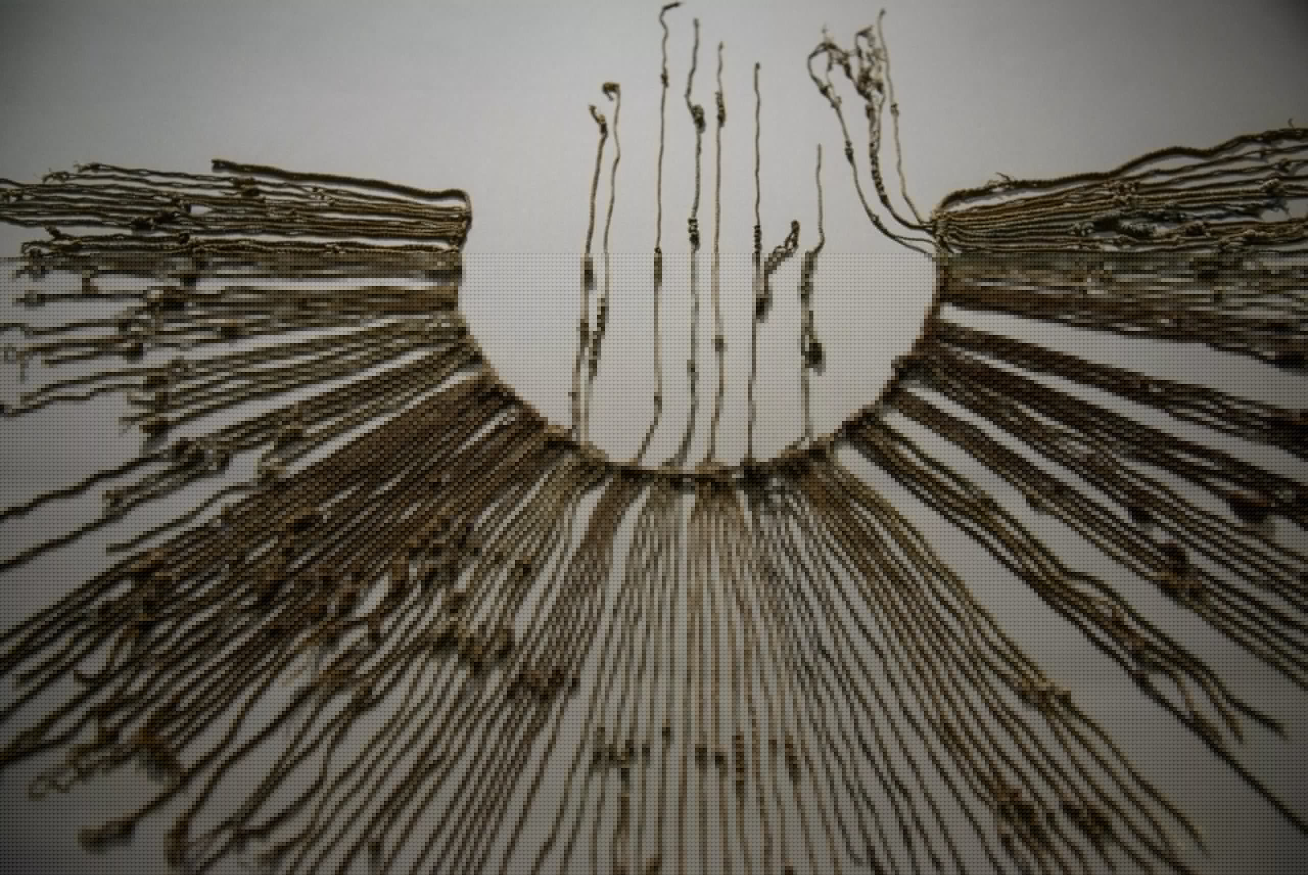 Who made these knotted records during the
Inca Empire?
