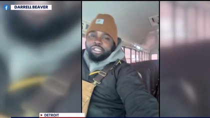 Amateur bus driver under fire for picking up students in the cold