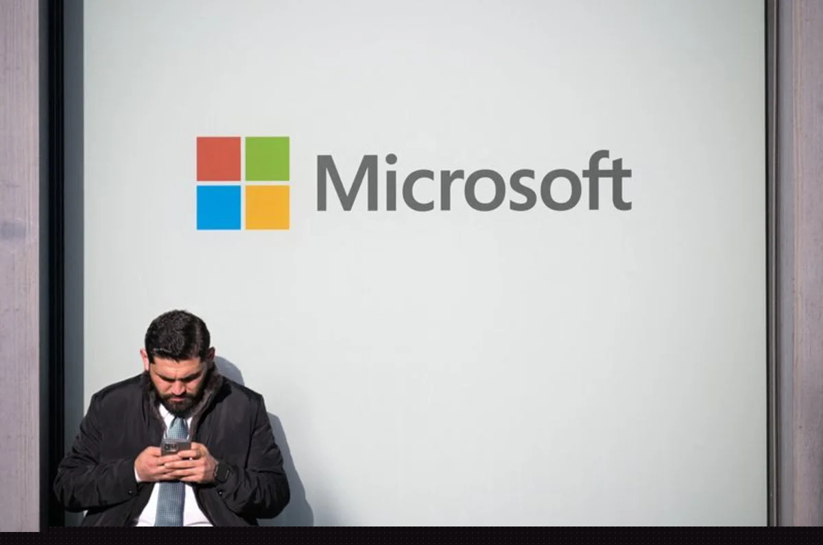 Microsoft sets record with near $450 billion single-day gain in market value