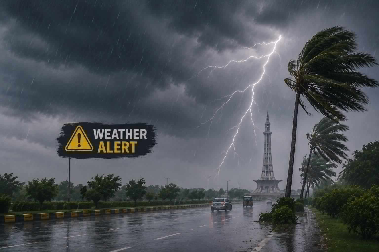 Lahore, Punjab Weather: Scattered Rains, Windstorms Expected