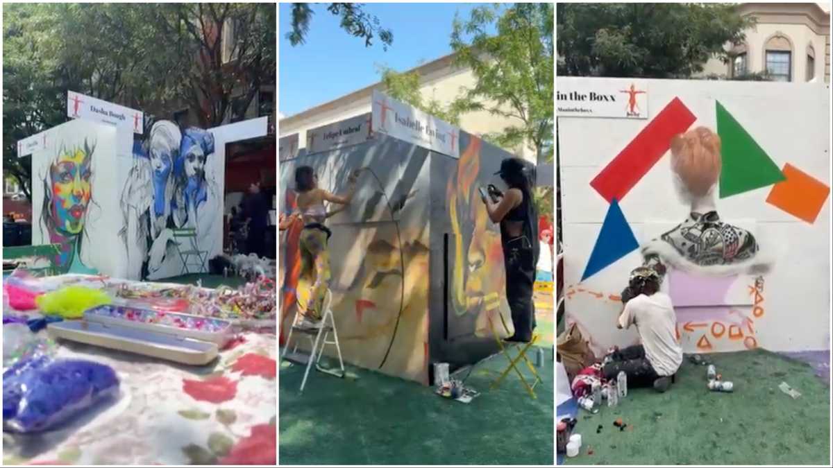 Williamsburg Mural Festival brings live outdoor art gallery to Bedford Slip