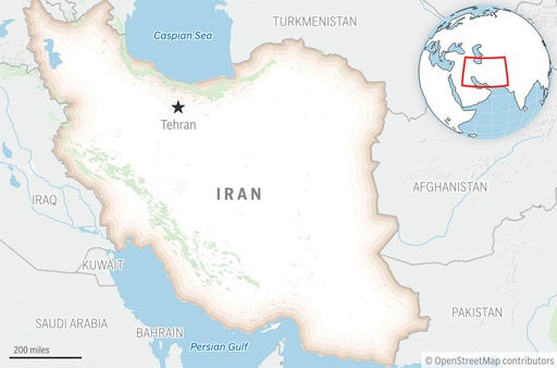 Iran executes 6 death-row inmates it alleges carried out attacks on behalf of Israel