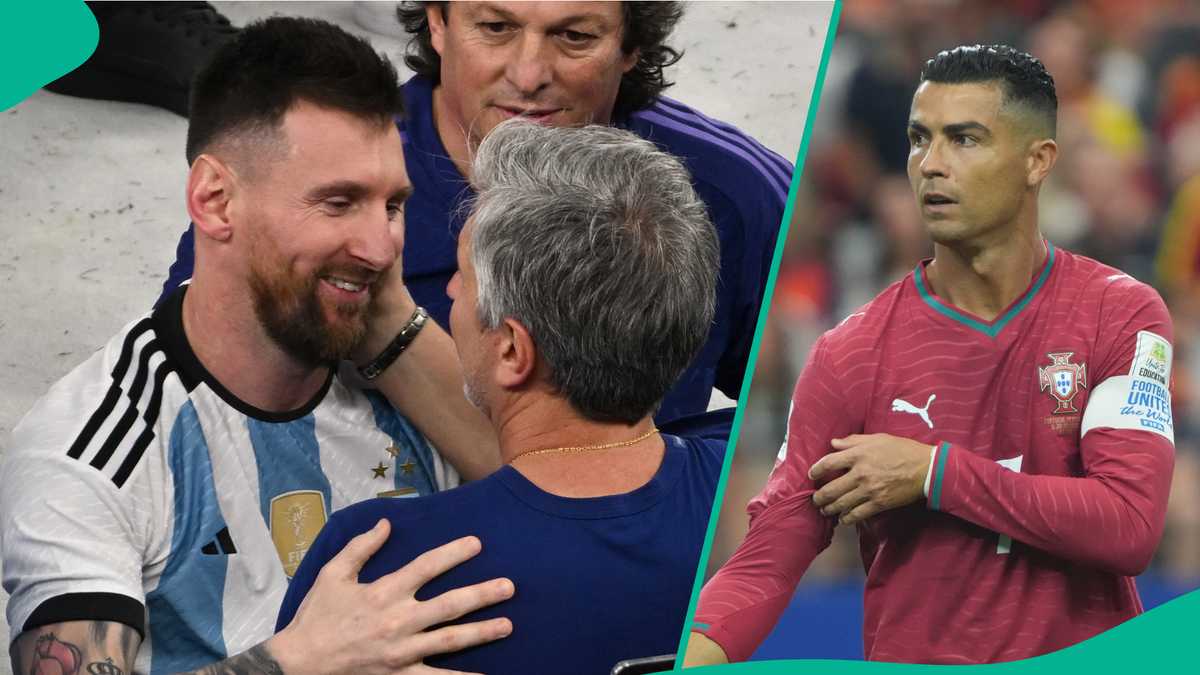 Cristiano Ronaldo comments on Lionel Messi's Instagram post after his father's death