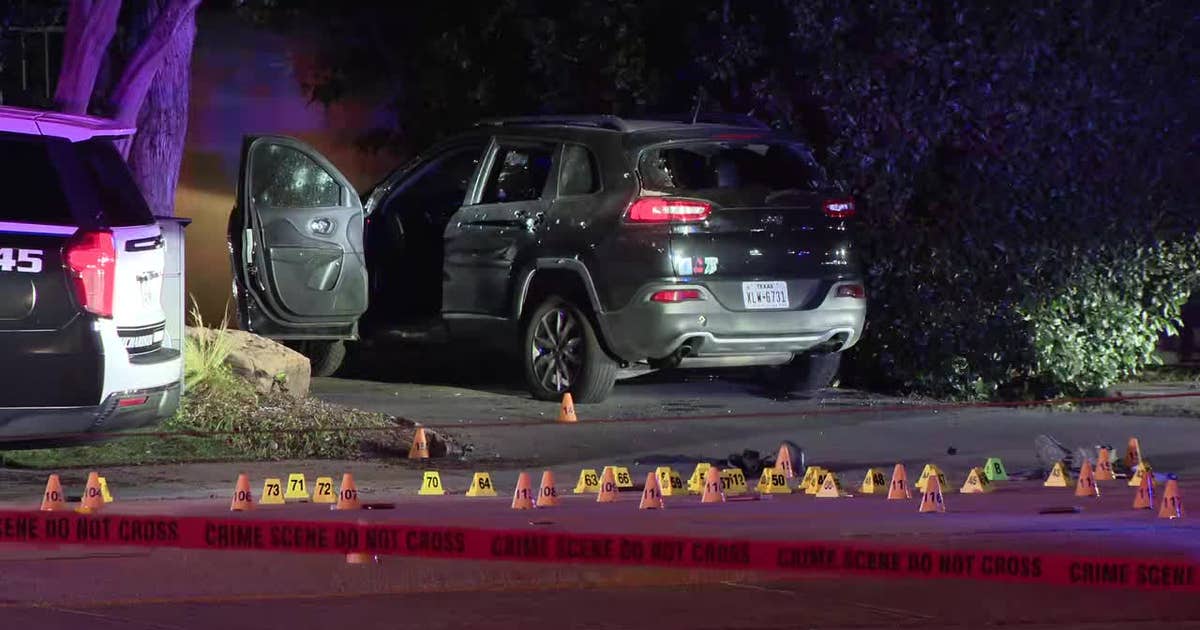 Robbery suspect hospitalized after officer-involved shooting during multi-city chase ending in Dallas