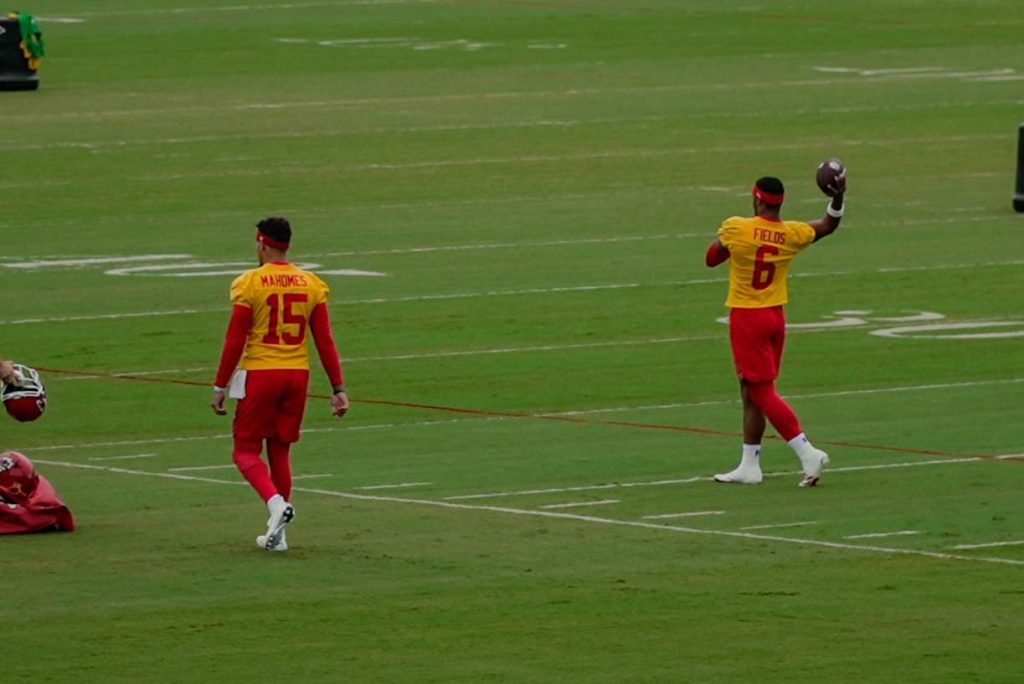 Chiefs take lighter day of practice after three straight days in pads