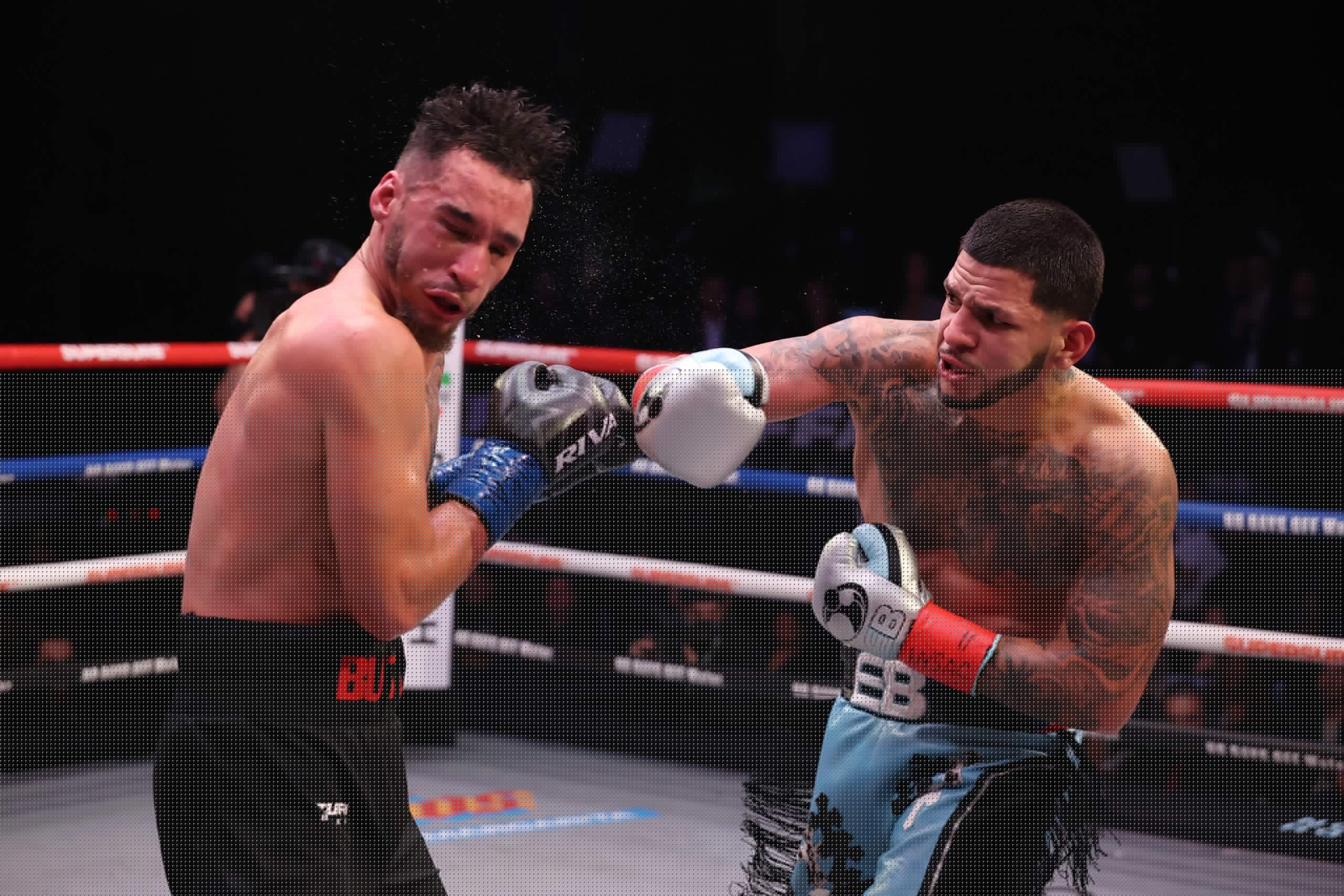 Edgar Berlanga gets back on track with a TKO win at the Garden