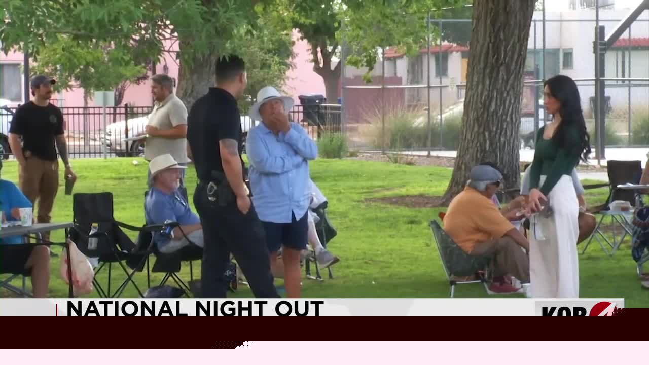 Hundreds join Albuquerque National Night Out to share concerns with leaders