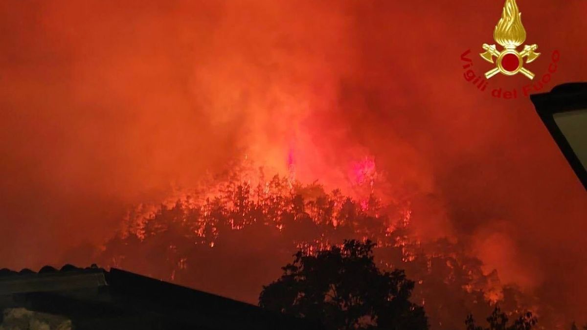 Italien: Mehr als 200 Menschen wegen Waldbrand am Gardasee evakuiert