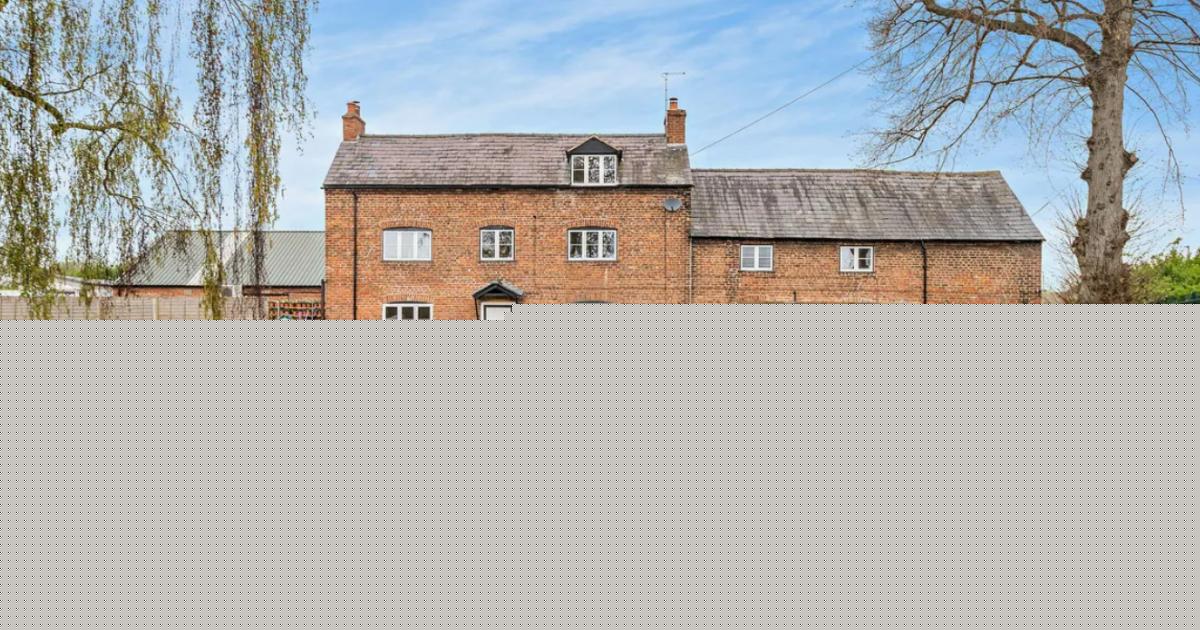 Five-bedroom Grade II listed farmhouse set in over 1.5 acres for sale near Chester