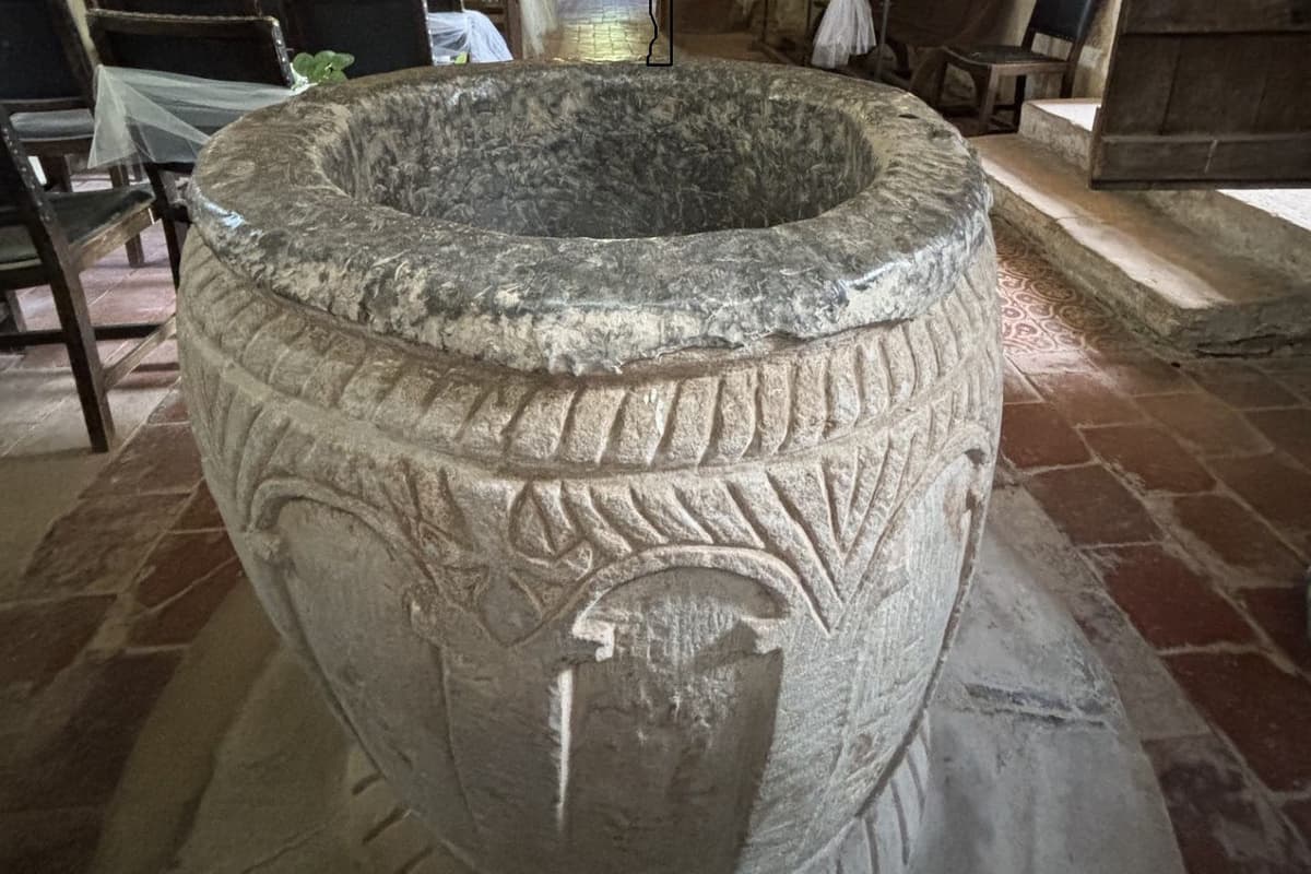 ‘Like an Arthurian legend’: The font that followed Charles to Gordonstoun
