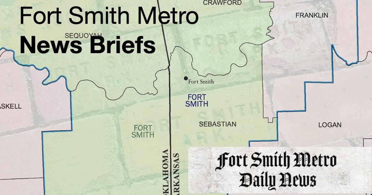 Fort Smith Metro News Briefs: Consent decree project completed, Fort Smith teacher recognized