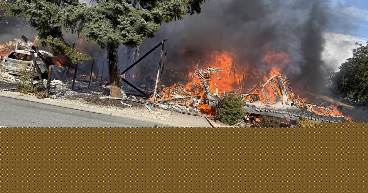 Fire at Sparks mobile home park affecting multiple trailers