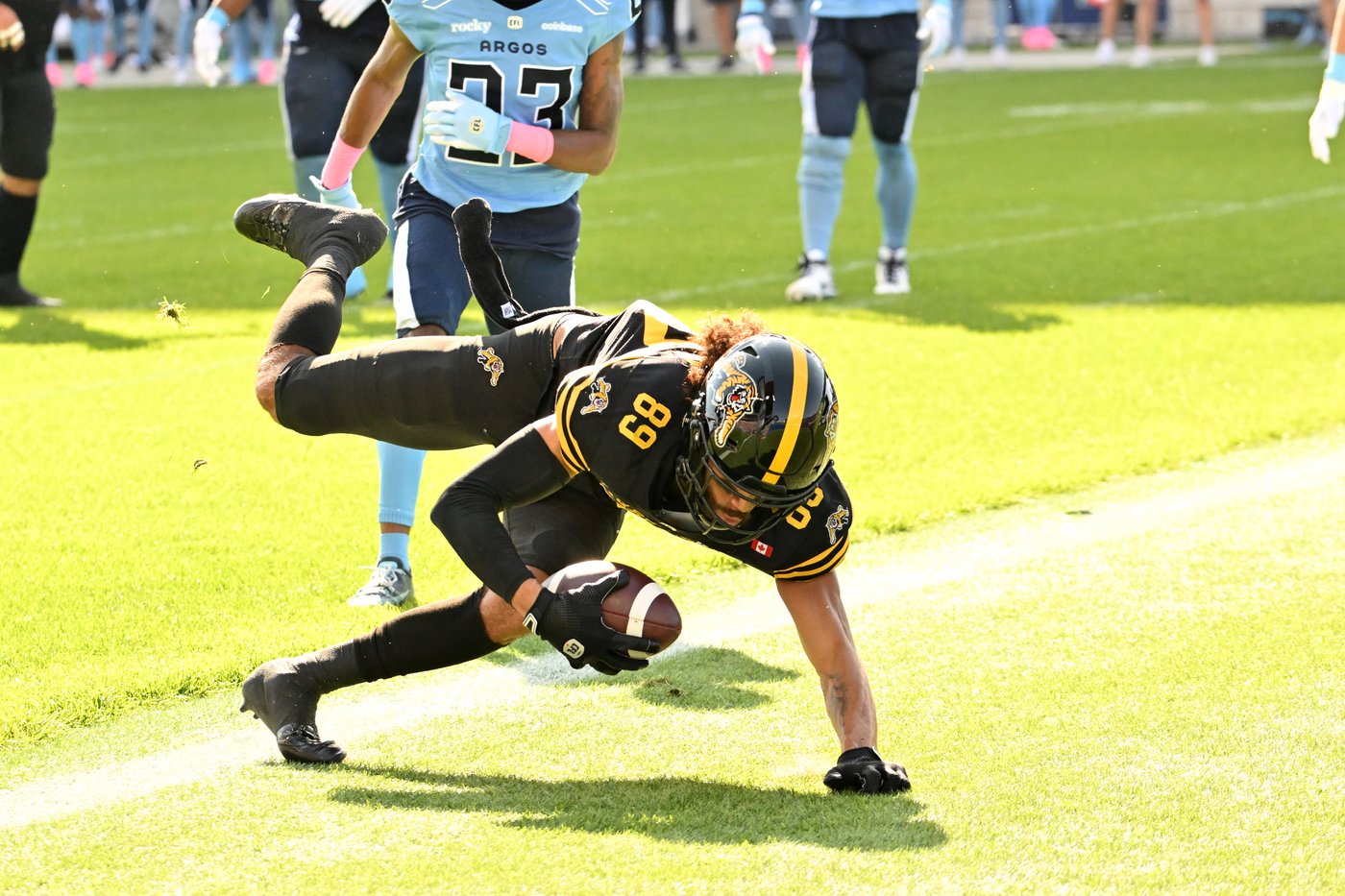 Ticats strengthen hold of first in East with 47-29 win, end Argos’ playoff hopes